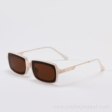 Customized design fashion vintage acrylic women retro shade sunglasses